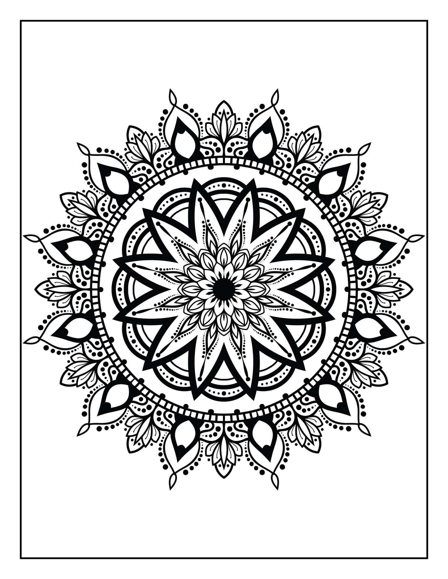 MANDALA Coloring Book For Adults: Relax, Relieve Anxiety & Restore Inner Peace